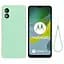 Чохол-накладка Design TPU Soft Case Motorola Moto E13 Green - мініатюра 1