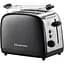Тостер Russell Hobbs Colours Plus 26550-56 чорний (25159036001) - мініатюра 1