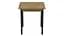 Стол кухонный Ferrum-decor Агата 75x80x80 Черный ДСП Дуб Артизан 16мм (FRD-105679) - миниатюра 1