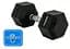 Гантель шестигранна Thunder 17,5 кг (HEXAGONAL-DUMBBELLS-17,5K) - мініатюра 4