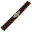 Ремінець з дерева Watchbands Wood Red Black для Samsung Gear S3 Samsung Galaxy Watch 46mm Silver (WB0020WOODLIGHTBLACK) - мініатюра 3