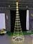 Новорічна конусна ялинка світлодіодна 180см LED гірлянда 320 лампочок Теплий білий, 8 режимів на вулицю - мініатюра 3