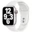 Ремінець ZM для Apple Watch 41 mm Apple Sport Band White силіконовий (MP6V3ZM/A) - мініатюра 1