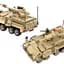 Конструктор WANGE броньована машина Страйкер Stryker 3513 військова техніка мобільна самохідна гармата , 458 деталей - мініатюра 3