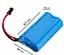 Акумулятор 18650 7.4V 2900 mAh з конектором JST SM-2P для дитячих іграшок та радіокерованих моделей (18855) - мініатюра 4
