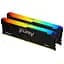 Модуль пам'яті для комп'ютера DDR4 32GB (2x16GB) 3200 MHz FURY Beast RGB Kingston Fury (ex.HyperX) (KF432C16BB2AK2/32) - мініатюра 6