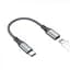 Переходник USB-C M to Lightning F 0.17m gray ColorWay (CW-AD-CL) - миниатюра 3