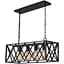 Промисловий світильник стельовий MR.3 Retro Rectangle Pendant Light 4 Light Kitche Island Lighting - мініатюра 1