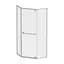 Душова кабіна AM.PM Gem 5-corner Pivot W90UG-405-9090-MT - мініатюра 1