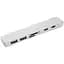 USB-хаб PowerPlant Type-C - HDMI 4K, USB 3.0, USB Type-C, SD, microSD - мініатюра 1