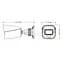 IP-відеокамера 4Mp TVT TD-9441S4L-A(D/PE/AW2) Black f=2.8mm, ІЧ+LED-підсвічування, з мікрофоном (77-00478) - мініатюра 3