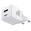 Зарядний пристрій Baseus Palm Fast Charger Type-C+USB 30W white (P1011160A213-00) - мініатюра 1