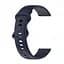 Силіконовий ремінець для смарт-годин BeWatch Amazfit L 22 мм Темно-синій (102N3L06.2) - мініатюра 4