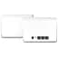 Mercusys Маршрутизатор HALO H70X 2PK AX1800 3xGE LAN/WAN MESH - мініатюра 1