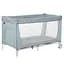 Манеж дитячий ігровий з матрацом і сумкою для транспортування Piccolo Ash Grey 125*65 см CARRELLO сірий - мініатюра 1