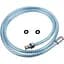 Шланг для душа Tau 1/2" PVC 2-х шаровий синій 150 см (9891671) - мініатюра 1