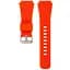 Силиконовый ремешок Watchbands для Samsung Galaxy Watch 46mm Silver - оранжевый (WB001ORANGE46) - миниатюра 1