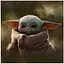 Постер на ПВХ "Yoda Grogu Portrait" UkrPoster 2200550041 без рамки, 50х50 см - мініатюра 1