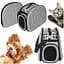 Сумка-перенесення для тварин Nobrand Petstory L81B 43x32x28 см Сірий - мініатюра 2