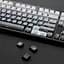 Набір кейкапів Black–White Gradient PBT , Чорний з лініями - мініатюра 6