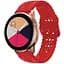 Ремінець Flower для Garmin Forerunner Vivo Active 3 Venu Venu Sq Venu Sq 2 Venu 2 Plus Vivo Move - червоний ширина кріплення 20мм силікон Watchbands (W32-6WB23969021) - мініатюра 1