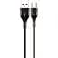 USB кабель Kaku KSC-223 USB - Type-C 1.2m з підсвічуванням - Black - миниатюра 1