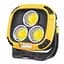 Мощный кемпинговый фонарь W891-1 3COB White+Yellow + 5SMD Red Power Bank 2×18650 Type-C магнит и крючок Желтый - миниатюра 3