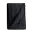 Полотенце вафельное Cosas Greek Waffle Black 115x200 см, черное - миниатюра 1