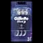 Одноразовые станки для бритья Gillette Blue 3 Comfort 3 шт. - миниатюра 1