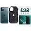 Захисна плівка SKLO Back (тил+грани без углов+лого) Snake для Apple iPhone 13 mini (5.4) Чорний - мініатюра 1