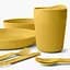 Набір посуду Sea To Summit Passage Dinnerware Sett 1P 7 предметів Arrowwood Yellow (1033-STS ACK037051-120917) - мініатюра 2