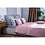 Декоративне покривало Руно VeLour Rose, 240x220 см, рожевий (330.55_Rose) - мініатюра 3