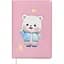 Блокнот ZiBi Bear Kids Line 155x108 мм лінія 80 аркушів рожевий (ZB12952) - мініатюра 1