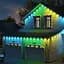 Гирлянда Smart LED Govee H705A Permanent Outdoor Lights RGB, IP67, 30м, кабель прозорий - миниатюра 3