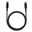 Кабель Baseus Tungsten Gold Cable Type-C to Type-C 100W 2m CATWJ-A01 Black - миниатюра 1
