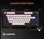 Клавіатура ігрова механічна GamePro MK-160 Red Swich Hot-Swap RGB Black-White - мініатюра 5