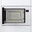 Мікрохвильова піч Gorenje вбудовувана 25л 900Вт гриль дисплей приготування на кількох рівнях білий - мініатюра 3