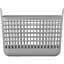 Кошик для зберігання Ardesto пластик PP 33x22.5x25.2 см 12.5 л cірий (ARHC2512GG) - мініатюра 3