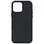 Силиконовый чехол для Apple iPhone 16 Pro Max, ICON2 Case, черный, противоударный, панель, защита всего корпуса, матовая поверхность Soft Touch, выступает над дисплеем, совместим с защитными стеклами и пленками, с микрофиброй, ArmorStandart (ARM78637) - мініатюра 1