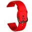 Силиконовый ремешок Watchbands красный для Samsung Galaxy Watch Active 20mm - размер S (WB0021NORMALREDINA20MM) - миниатюра 2