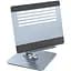 Держатель настольный Hoco PH52 Plus Might metal rotating Metal gray - миниатюра 2