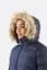 Пуховик жіночий Rab Deep Cover Parka QDB-33 12 Темно-синій - мініатюра 5