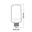 Светодиодная лампа Horoz Electric с эффектом пламени FIREFLUX 5W E27 - миниатюра 2