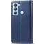 Шкіряний чохол-книжка GETMAN Gallant (PU) для TECNO Pop 5 LTE Синій - мініатюра 2