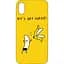 Чохол-накладка Toto Cartoon Soft Silicone TPU Case Apple iPhone XS Max Banana Yellow - мініатюра 1