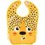 Слюнявчик Canpol babies Hello Little пластмассовый с карманом гепард (9/232_ora2) - миниатюра 2