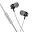 Проводные вакуумные наушники Hoco M122, Type-C, 1.2m, metal gray - миниатюра 2