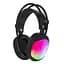 Бездротова ігрова гарнітура P890 RGB Bluetooth навушники з мікрофоном 40 мм драйвери 18 годин роботи чорний - мініатюра 1