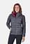 Куртка Rab Electron Jacket wmns 8 Серый-Красный - миниатюра 1