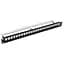 Патч-панель Kingda 19" 1U STP для 24 модуля Kyestone (KD-PP23-STP-BK-24P) - миниатюра 1
